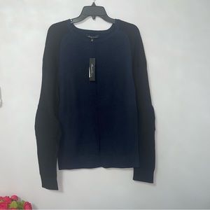 Kenneth Cole New York Mens Black & Blue Sweater Size XL - New With Tag